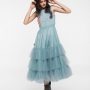 Abito in tulle Patrizia Pepe inverno 2018 prezzo 538 euro