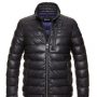 Giubbotto in pelle imbottito Blauer inverno 2018 prezzo 893 euro