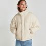 Piumino corto oversize Zara prezzo 59 95 euro