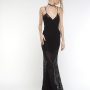 Vestito lungo in pizzo Patrizia Pepe prezzo 538 euro