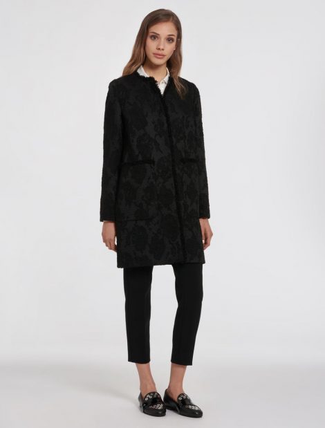 Cappotto Pennyblack jacquard prezzo 329 euro mod Affabile