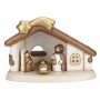 Nuovo Presepio Thun Natale 2017 Set Capanna e Sacra Famiglia versione in bianco