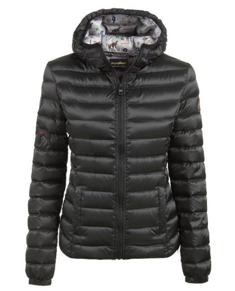 Piumino con patch Refrigiwear inverno 2017 2018 prezzo 299 euro mod Madrid Patch Jacket
