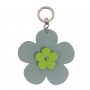 Portachiavi O bag a forma di Fiore colore Polvere
