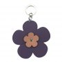 Portachiavi O bag a forma di Fiore colore Viola