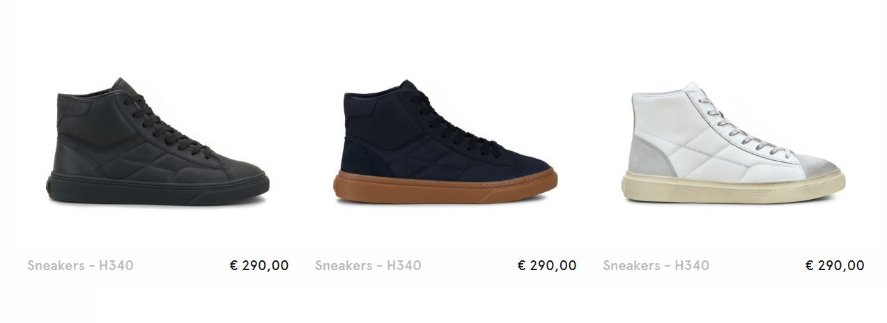 sneakers alte hogan uomo