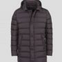 Piumino lungo Museum uomo modello Fulham inverno 2017 2018 colore marrone
