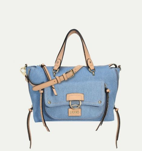 Borsa Liu Jo in jeans primavera estate 2018 mod Dakota denim prezzo 139 euro