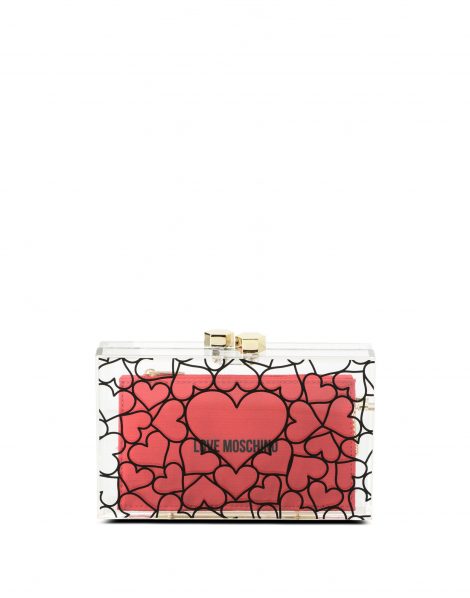 Clutch Love Moschino Estate 2018 prezzo 135 euro