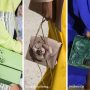Borse con applicazioni floreali moda primavera estate 2018