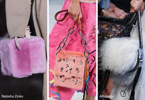Moda Borse 2018 con pelliccia