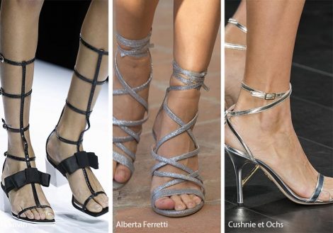 Sandali con stringhe moda primavera estate 2018 470x329 - 20 Tendenze Moda Scarpe e Sandali Estate 2018 Sandali con stringhe moda primavera estate 2018