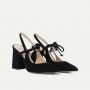 Scarpe con tacco quadrato Liu Jo primavera estate 2018 prezzo 169 euro