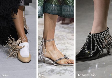 Scarpe e sandali con frange moda primavera estate 2018 470x330 - 20 Tendenze Moda Scarpe e Sandali Estate 2018 Scarpe e sandali con frange moda primavera estate 2018