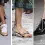 Scarpe e sandali con frange moda primavera estate 2018