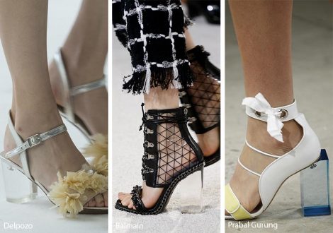 Scarpe e sandali con tacchi grossi trasparenti moda primavera estate 2018 470x330 - 20 Tendenze Moda Scarpe e Sandali Estate 2018 Scarpe e sandali con tacchi grossi trasparenti moda primavera estate 2018