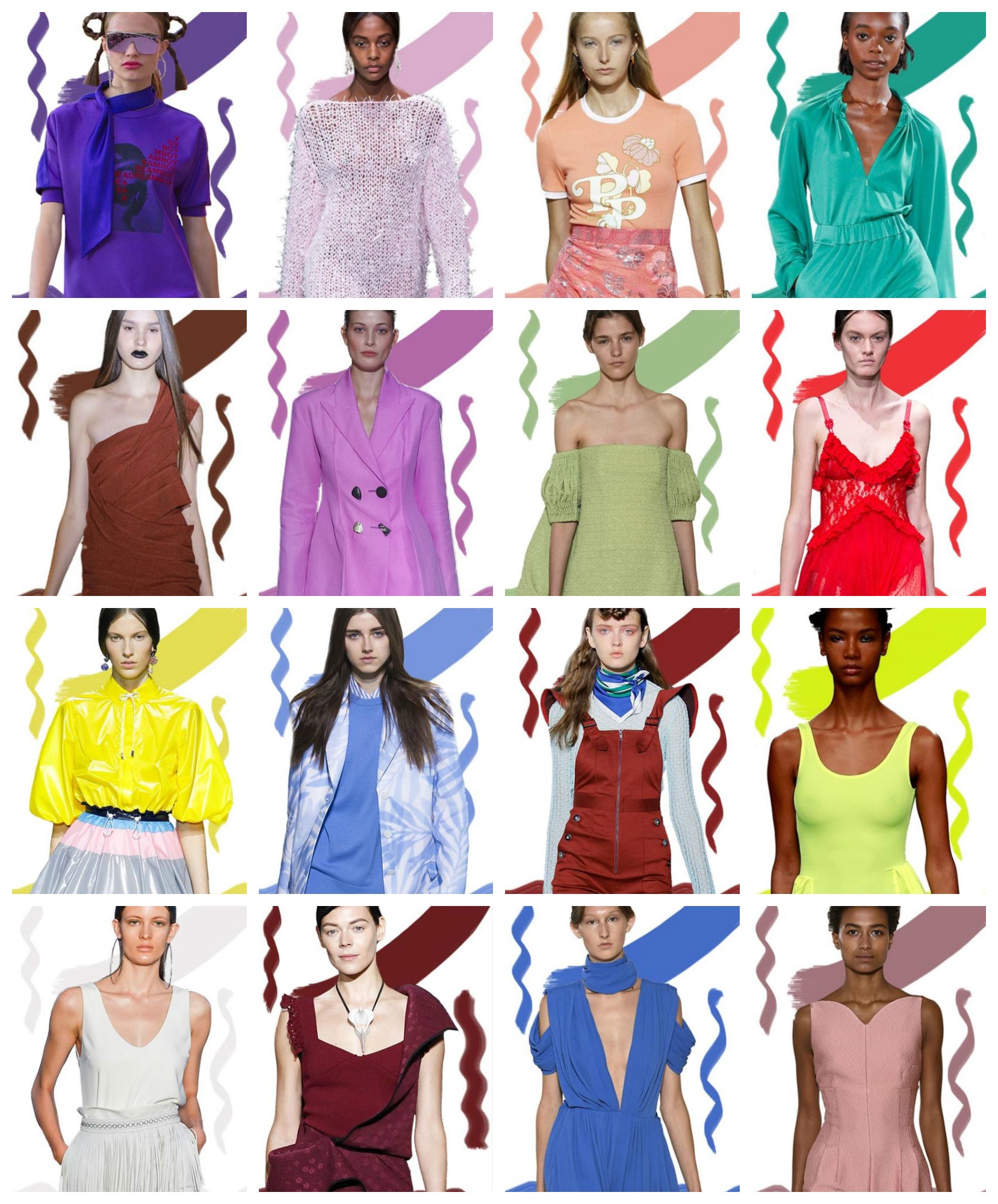 Tendenze Moda COLORI primavera estate 2018