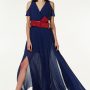 Vestito lungo da sera e da cerimonia con spalle scoperto Liu Jo prezzo 259 euro