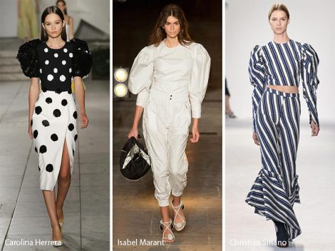 Abiti con maniche a palloncino moda estate 2018