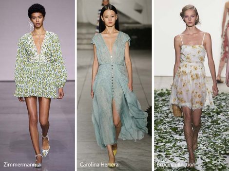 Abiti estivi leggeri moda 2018