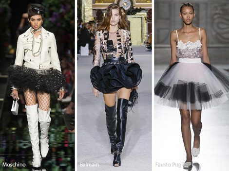 Ballerina moderna moda abbigliamento primavera estate 2018