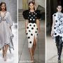 Fantasia a pois tendenza moda abbigliamento primavera estate 2018