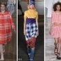 Fantasia a quadri moda abbigliamento primavera estate 2018