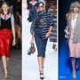 Gonna longuette o Pencil Skirt moda abbigliamento primavera estate 2018