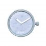 Nuovo meccanismo orologio O clock fantasia urban decor petals azzurro primavera estate 2018