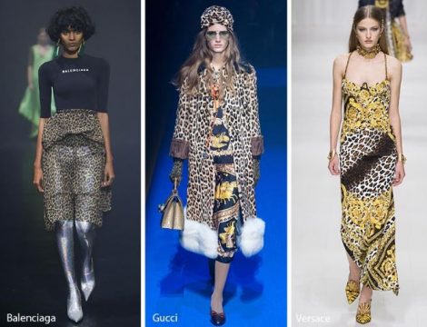 Stampe animalier tendenza moda primavera estate 2018