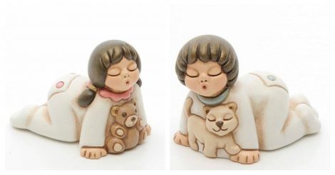 Thun bomboniere battesimo bambina e bambino