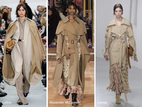 Trench moda primavera estate 2018