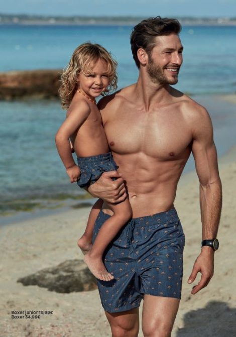 Costume da bagno padre e figlio Goldenpoint 2018