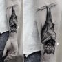 Foto Tatuaggio pipistrello sul braccio