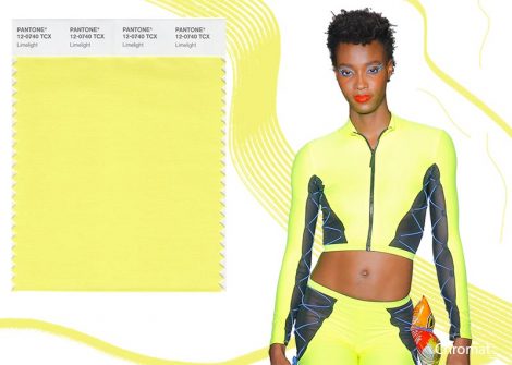 Colore Lime Light Pantone Inverno 2019
