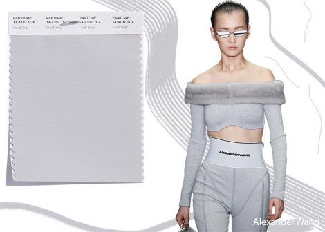 Colore Moda abbigliamento Quit Grey Pantone Inverno 2019