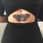 Foto tatuaggio Falena sulla schiena