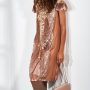 Abito da sera con paillettes Rinascimento autunno inverno 2018 2019 prezzo 109 euro