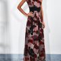 Abito lungo fantasia floreale prezzo 139 euro