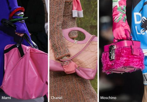 Borse rosa moda inverno 2018 2019