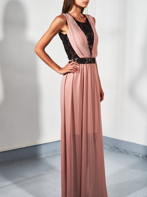 Elegante abito lungo da cerimonia Rinascimento inverno 2018 2019 prezzo 139 euro