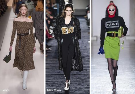 LOGO mania moda abbigliamento autunno inverno 2018 2019