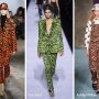 Stampe animalier colorate moda abbigliamento autunno inverno 2018 2019