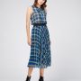 Abito midi con gonna plisse Motivi catalogo autunno inverno 2018 2019 prezzo 89 euro