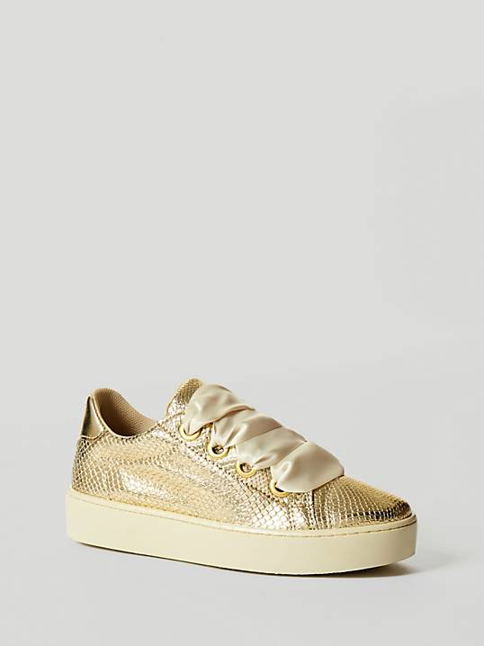 sneakers dorate