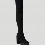 Stivale alto cuissard Guess mod Dolores inverno 2019 prezzo 160 euro