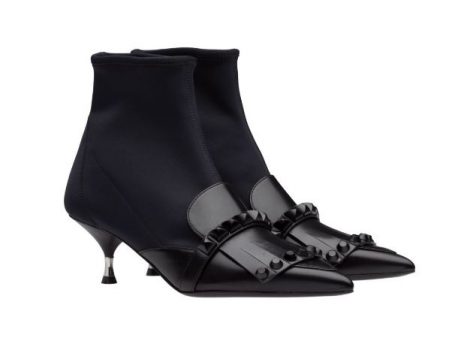 Stivaletti Prada con tacco gattino inverno 2018 2019 prezzo 890 euro 470x344 - Prada Stivali e Stivaletti inverno 2018 2019