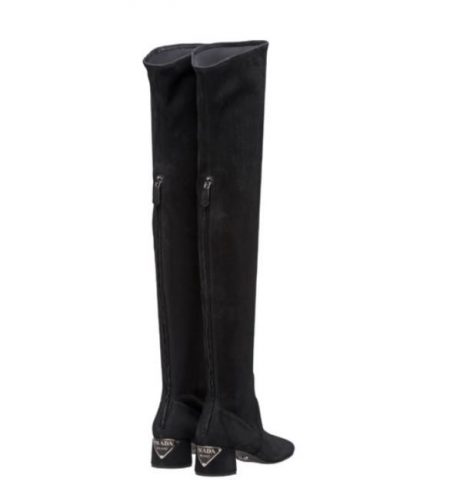 Stivali cuissardes alti sopra il ginocchio Prada inverno 2018 2019 prezzo 1150 euro 470x502 - Prada Stivali e Stivaletti inverno 2018 2019