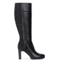 Stivali in pelle con tacco alto Geox inverno 2018 2019 mod Annya prezzo 175 euro