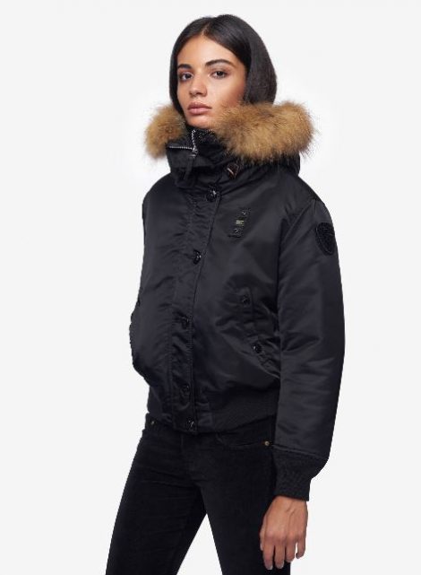 Bomber Blauer mod Irene prezzo 456 euro inverno 2018 2019 470x641 - Blauer Piumino Donna Inverno 2019: Prezzi e Modelli